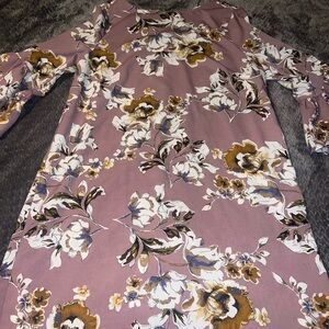 Umgee Floral Dress in Pink and White— Easter dress!